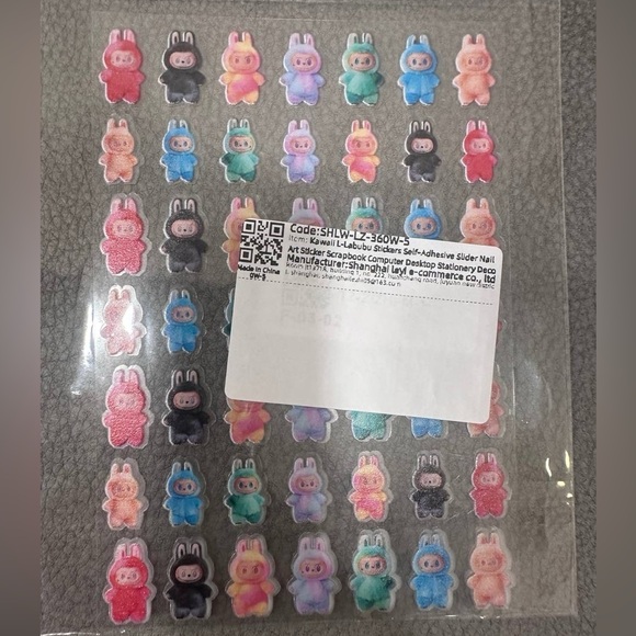 Other - 49 Labubu stickers sheet